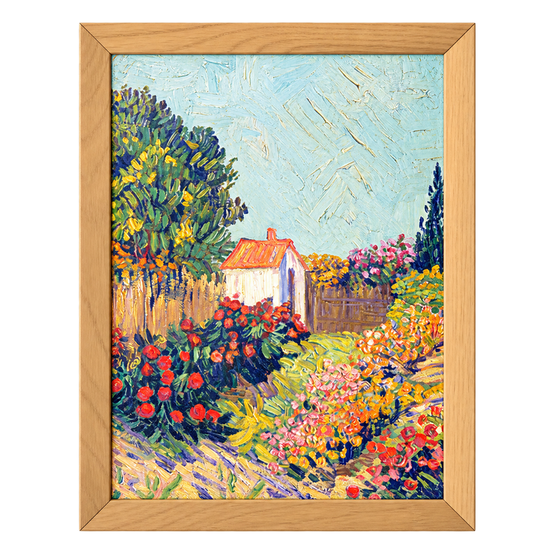 Impressionist Garden Framed Wall Art