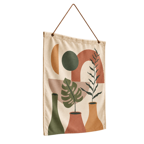 Botanical Vase Wall Hanging