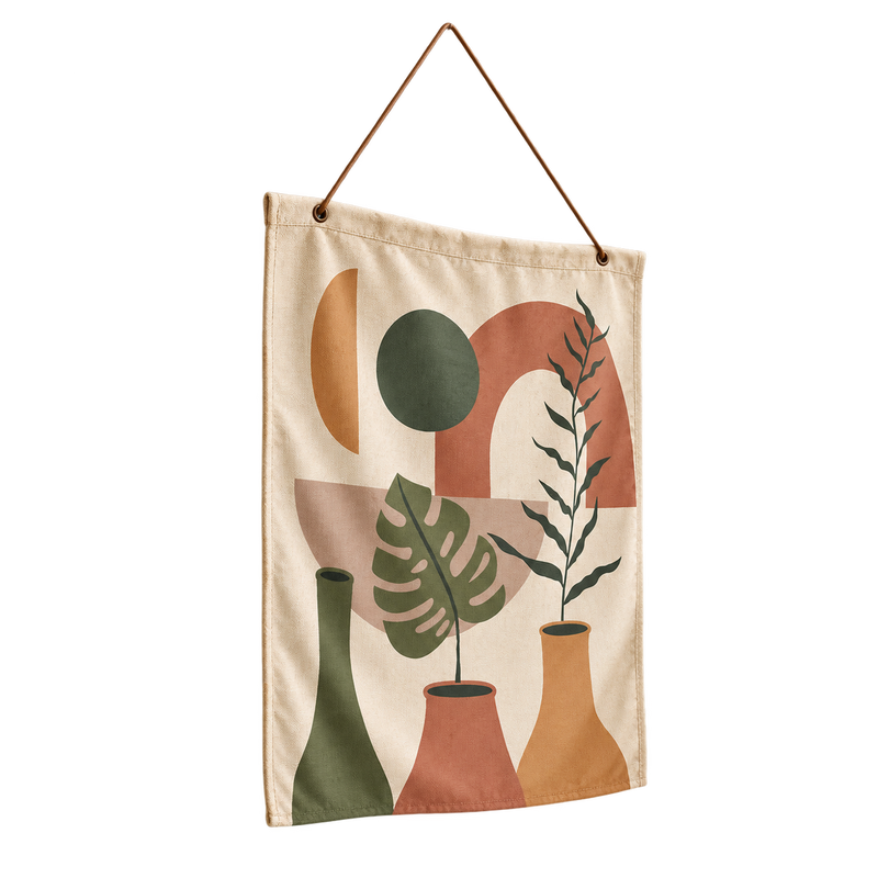 Botanical Vase Wall Hanging