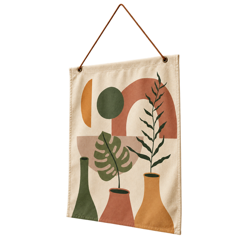 Botanical Vase Wall Hanging