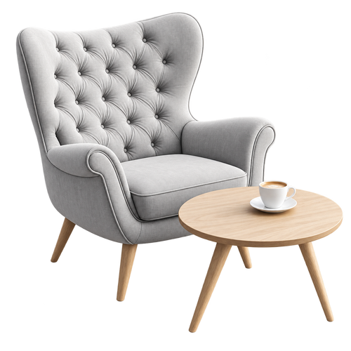 Single Seater Sofa Set For Living Room