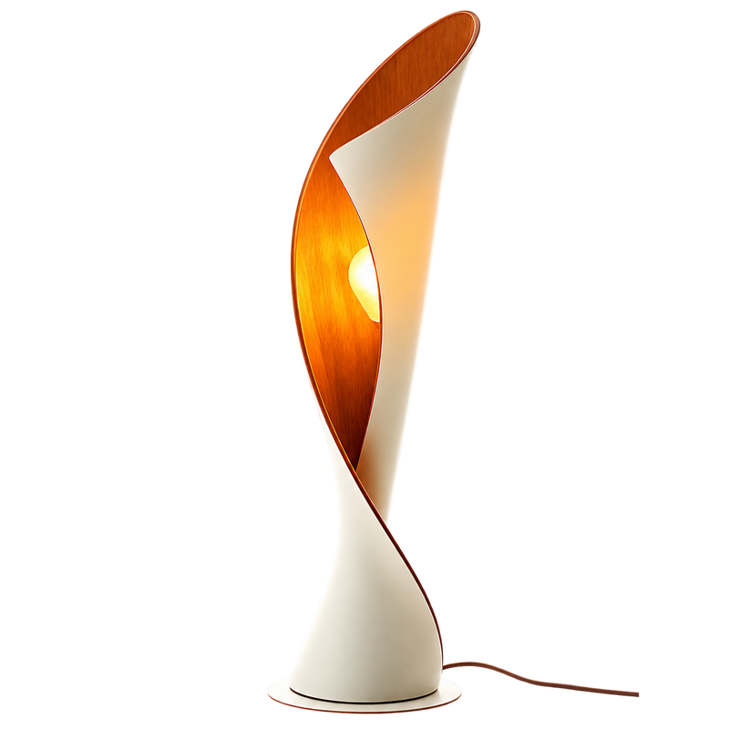 Sculptural Twist Floor Lamp