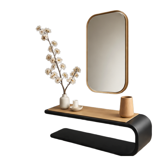 Wavy Edge Mirror