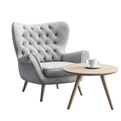 Single Seater Sofa Set For Living Room