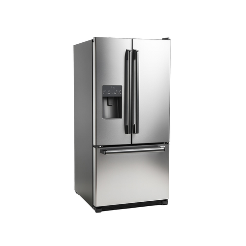 French Door Refrigerator with Ice & Water Dispenser