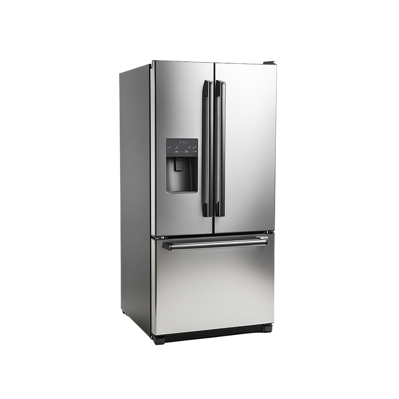 French Door Refrigerator with Ice & Water Dispenser